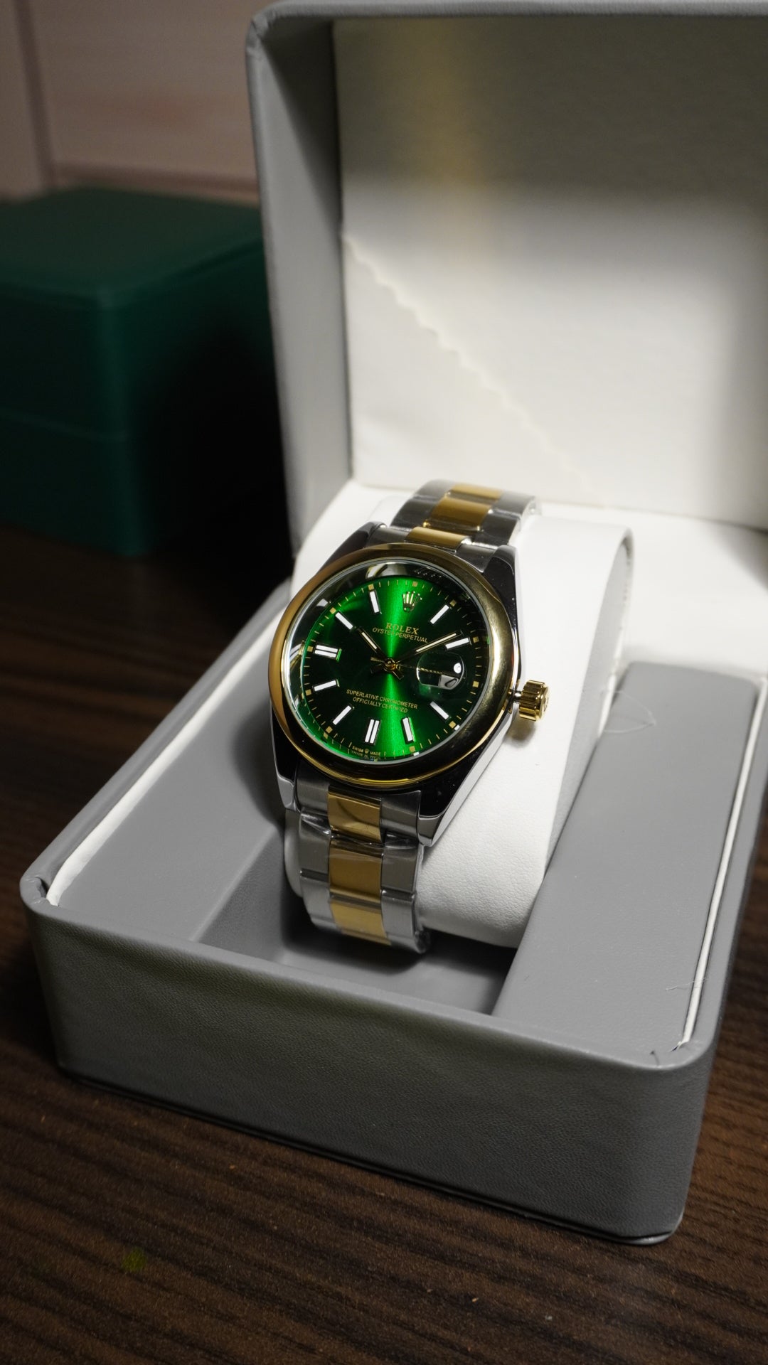 Rolex oyster Silver&Gold
