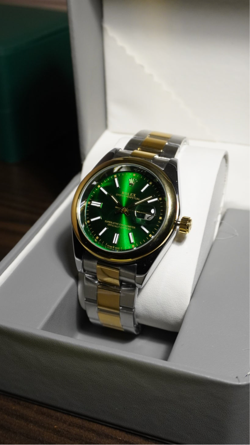 Rolex oyster Silver&Gold